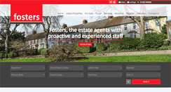 Desktop Screenshot of fostersestateagents.com